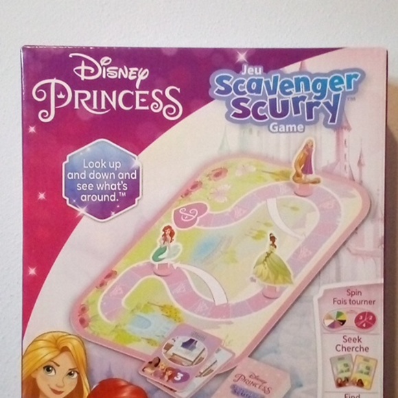 Disney Princess Jeu Scavenger Scurry Board Game - Picture 2 of 6